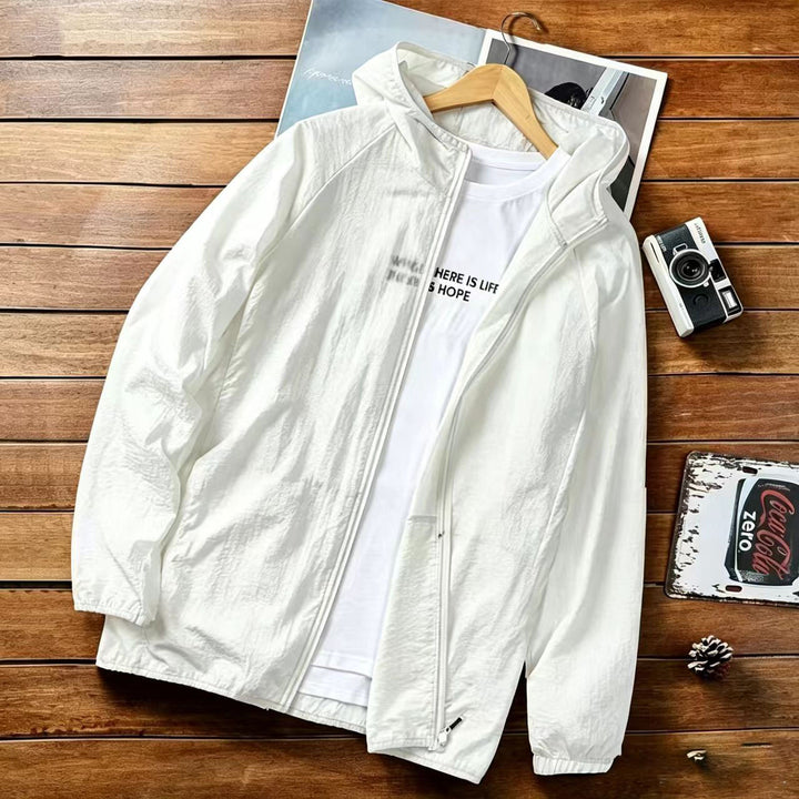 Unisex Sportliche Kapuzenjacke Echoarchiv