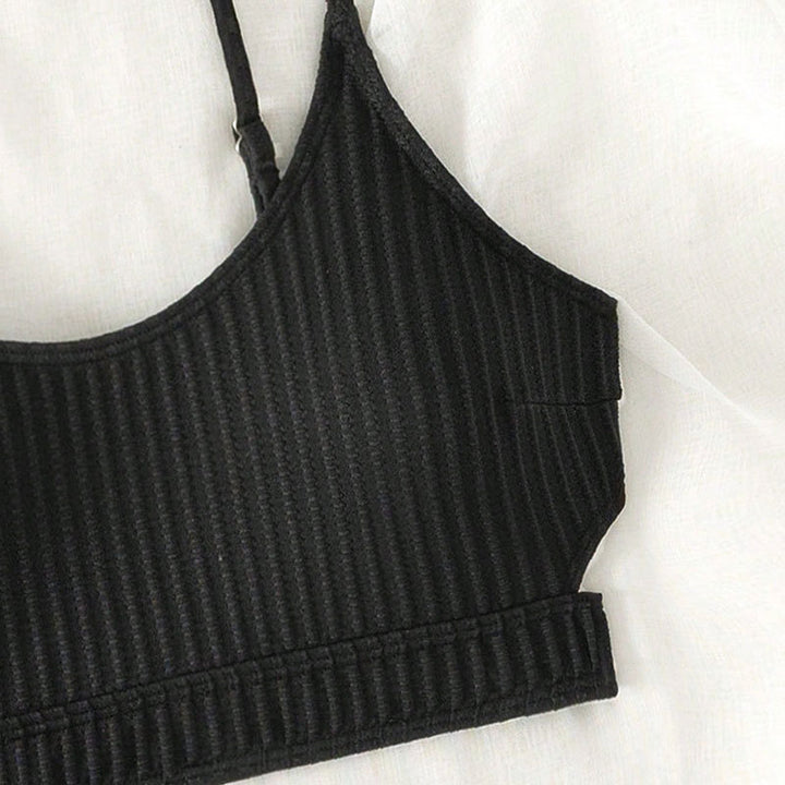 Damen Hochtailliertes Bikini-Set mit gedämpfter Rippstruktur Echo Archiv