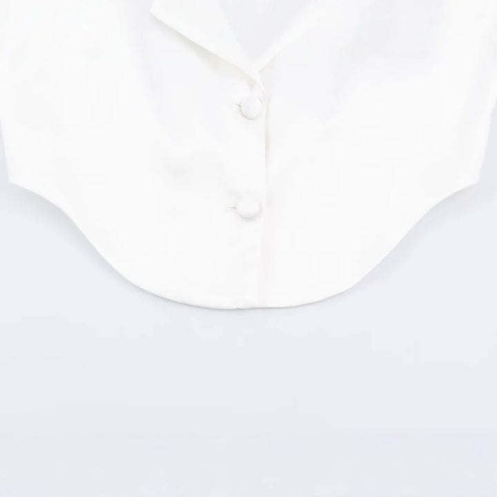 Damen Kurzblazer-Bolero mit Reverskragen und taillierter Silhouette Echo Archiv