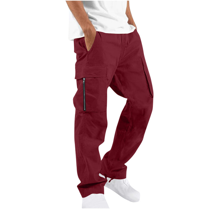 Herren lässige Cargo-Hose mit praktischem Multi-Taschen-Design Echoarchiv