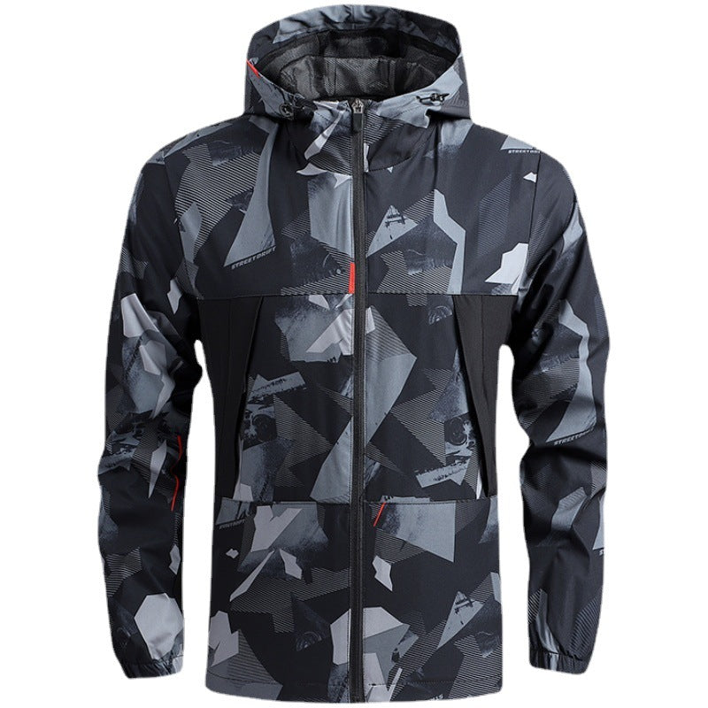 Herren Hochfunktionale Outdoor-Jacke Echo Archiv