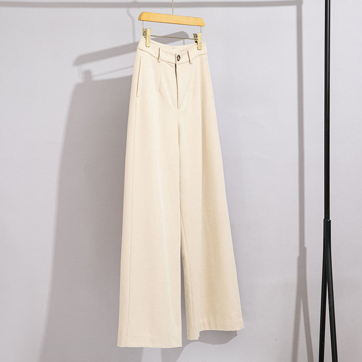 Damen Lang geschnittener Wollmix-Blazer mit Ein-Knopf-Verschluss und Pattentaschen Echoarchiv