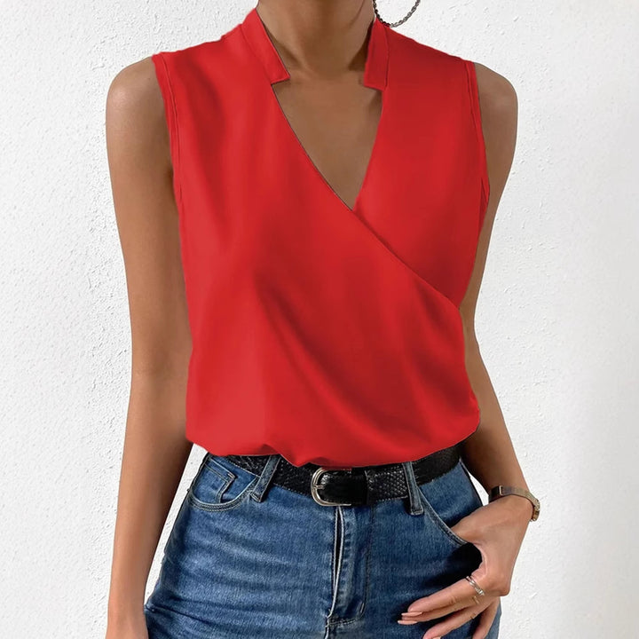 Damen Wickeloberteil mit elegantem V-Ausschnitt Echo Archiv
