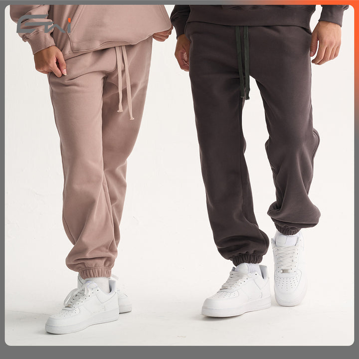 Unisex Oversize Baumwoll-Hoodie mit tiefer Schulterlinie und Kängurutasche Echo Archiv
