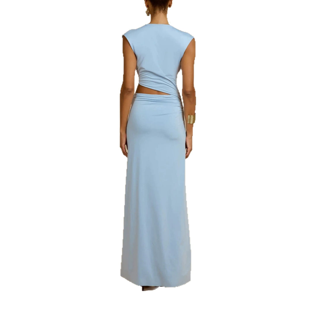 Damen Maxikleid mit raffiniertem Wickeldetail Echo Archiv