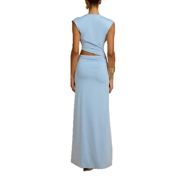 Damen Maxikleid mit raffiniertem Wickeldetail Echo Archiv