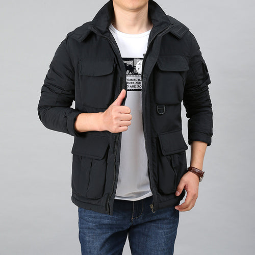 Herren Vielseitige Utility-Jacke Echo Archiv