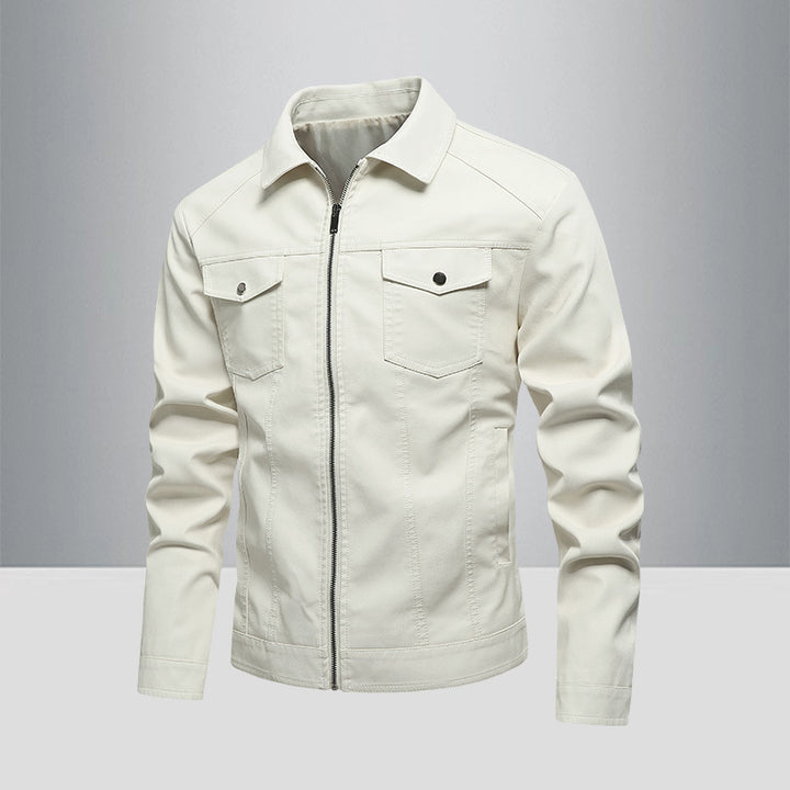 Herren Modische Sommerjacke im Biker-Stil Echo Archiv
