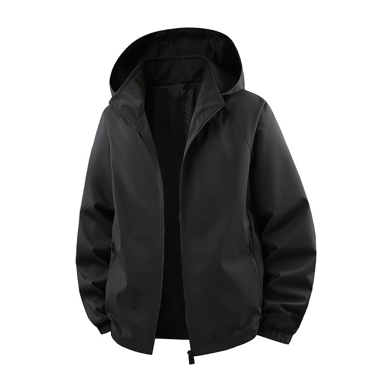 Herren Leichte wetterfeste Übergangsjacke Echo Archiv