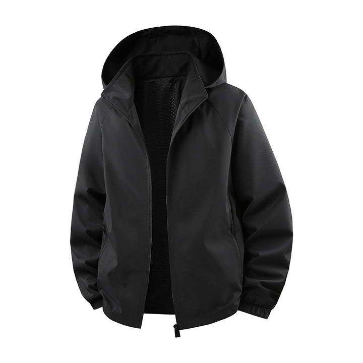 Herren Leichte wetterfeste Übergangsjacke Echo Archiv