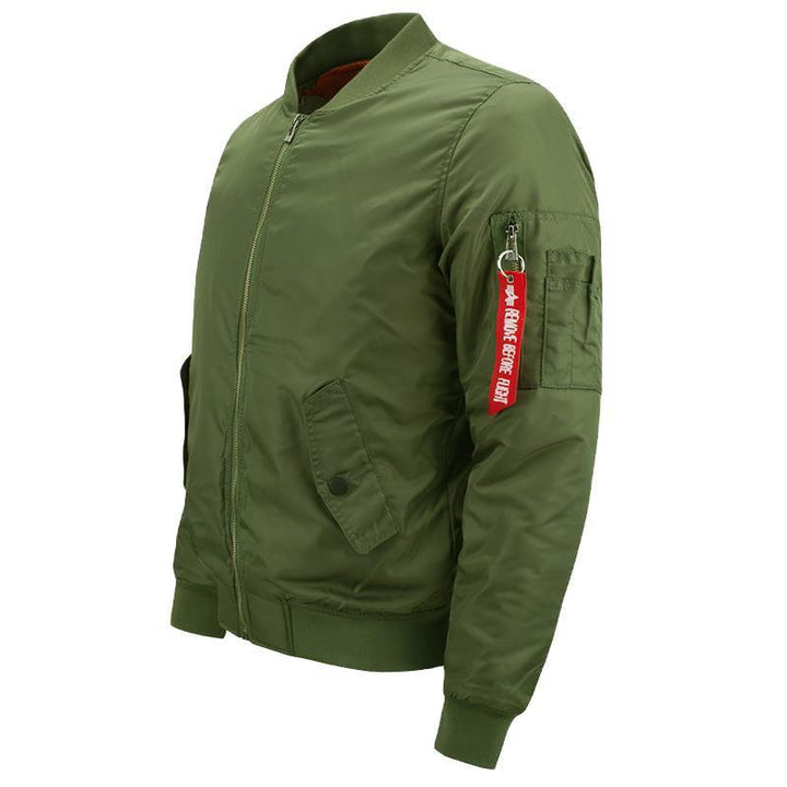Herren Wattierte Bomberjacke im MA-1‑Stil Echo Archiv