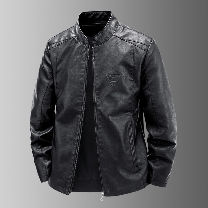 Herren Hochwertige Kunstlederjacke Echo Archiv