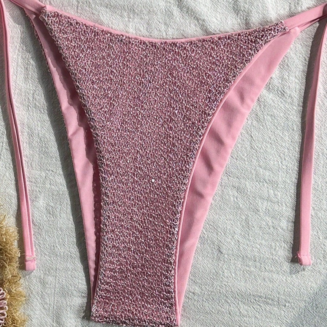 Damen Triangel-Bikini mit funkelnden Akzenten Echo Archiv