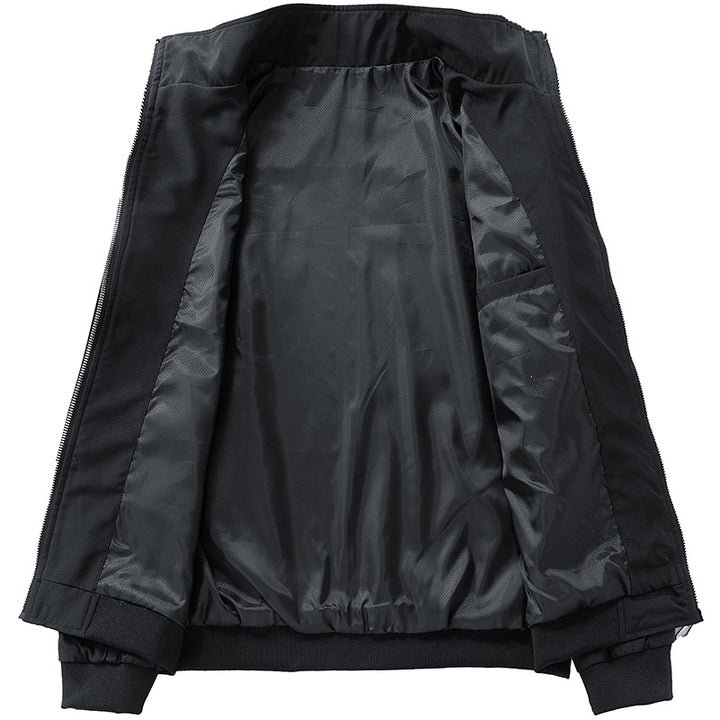 Herren Modische Bomberjacke mit hohem Kragen Echo Archiv