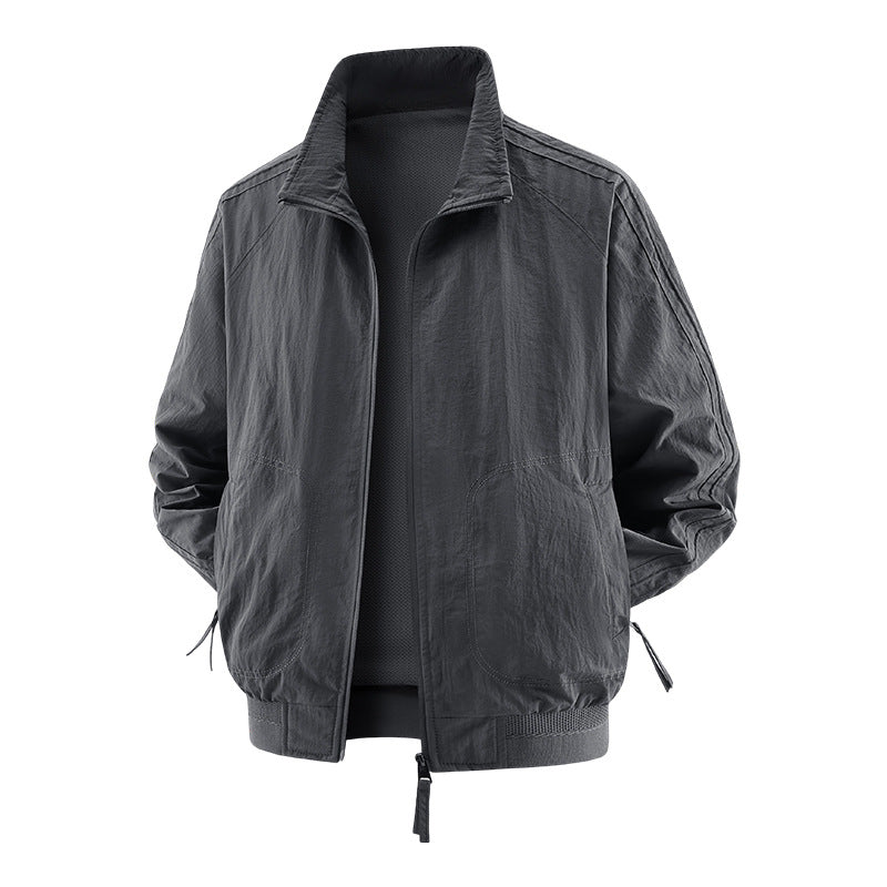 Herren Leichte und funktionale Bomberjacke Echo Archiv