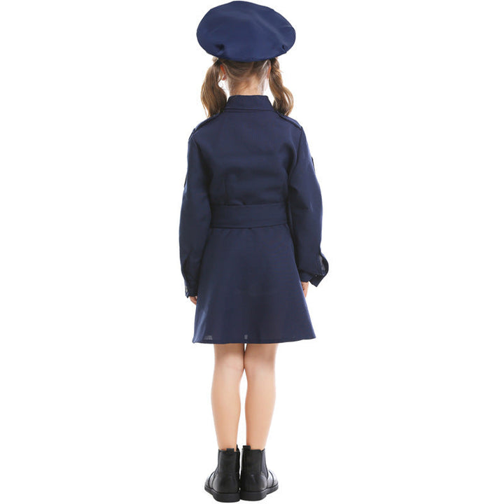 Damen Polizeikostüm mit Rock und Mütze Echo Archiv