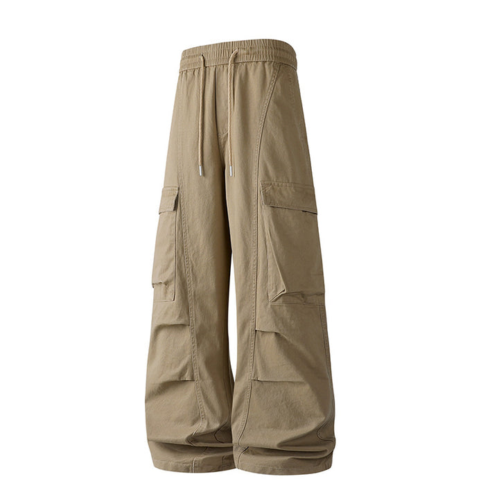 Herren Baggy-Cargo-Hose mit tiefem Schritt, Oversized-Silhouette und aufgesetzten Utility-Taschen Echo Archiv