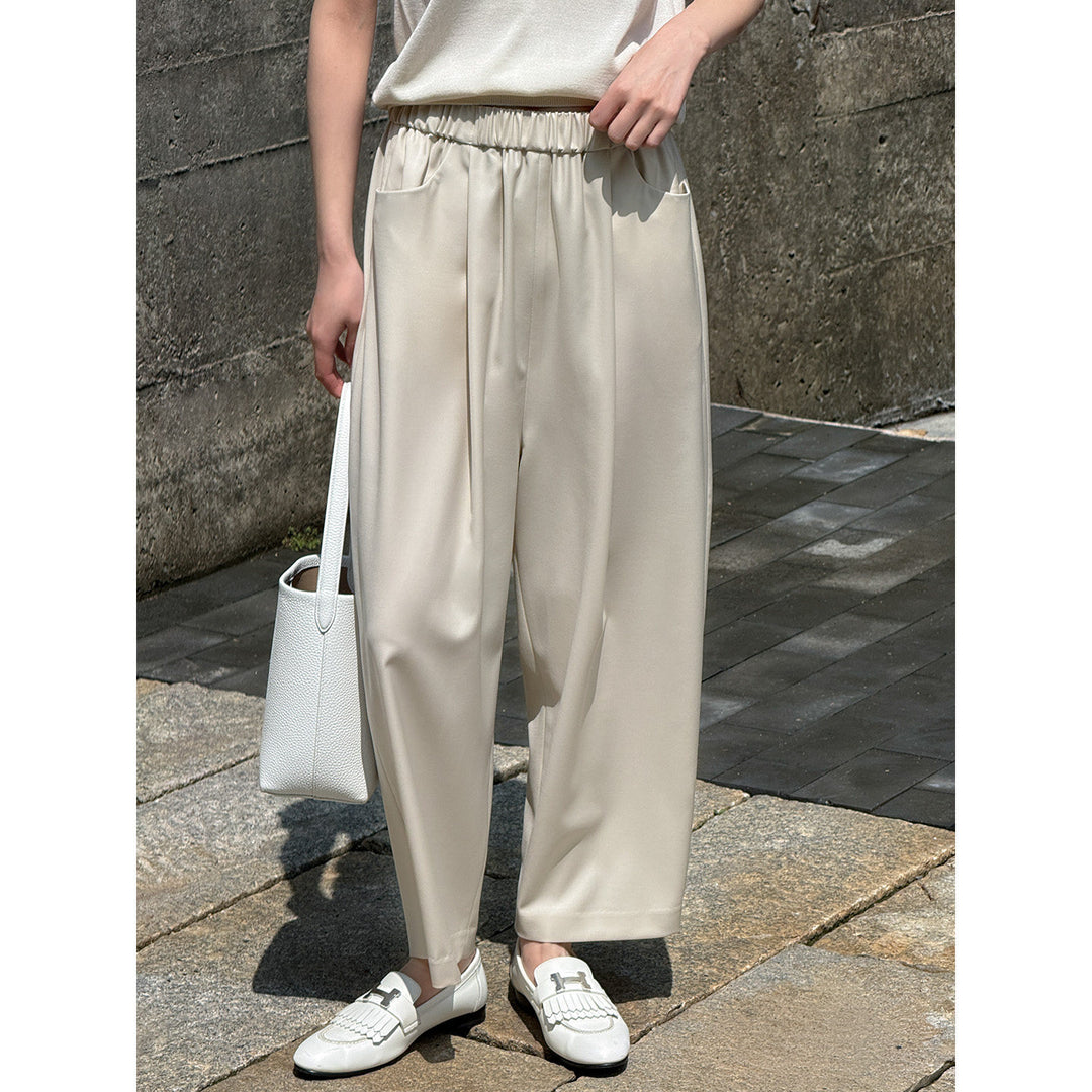 Damen Bequeme und elegante Loose-Fit Culotte Echoarchiv