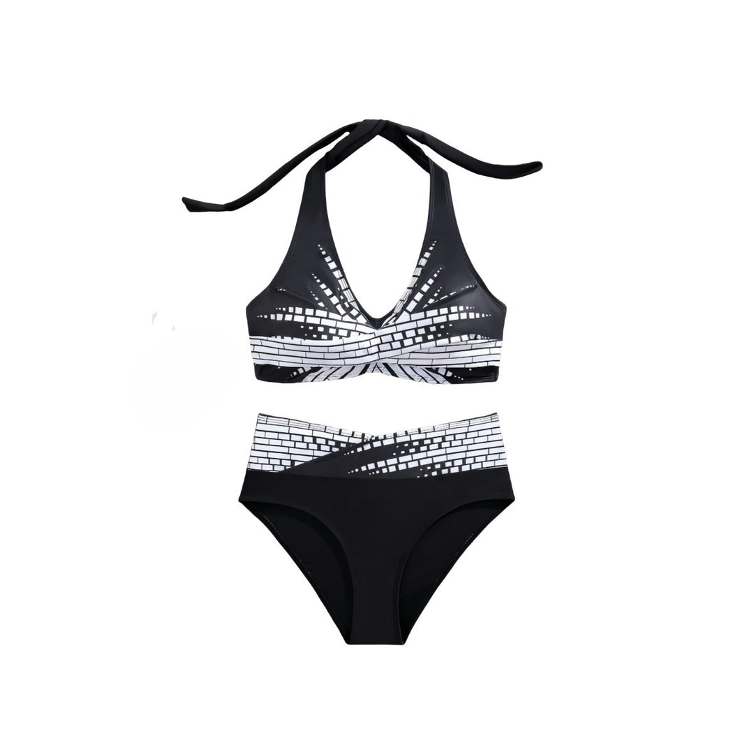 Damen Bikini-Set mit exquisitem Karomuster Echo Archiv