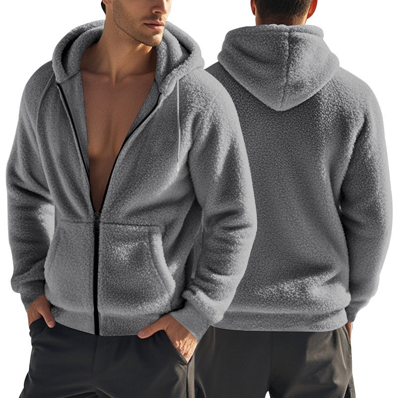 Herren Kuscheliger Fleece-Hoodie Echoarchiv