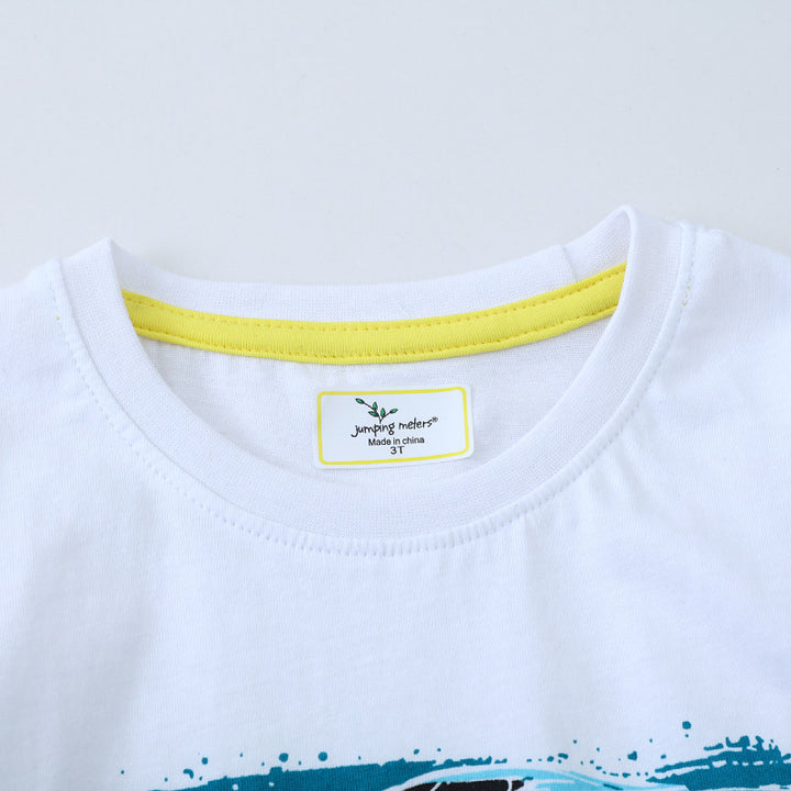 Jungen Kurzarm T-Shirt mit aufregendem Fahrzeugdesign Echo Archiv