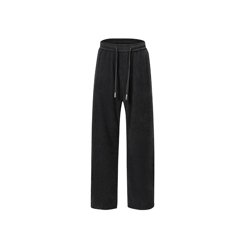 Damen Breit geschnittene Cordhose mit Tunnelzugbund und nachhaltigem Baumwollmix Echo Archiv