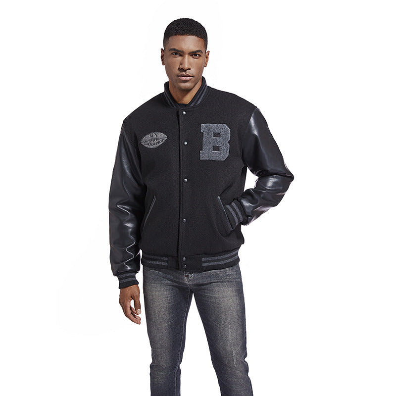Herren Modische Collegejacke Echo Archiv