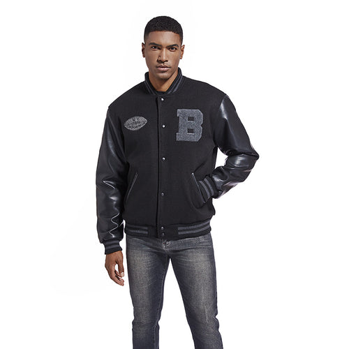 Herren Modische Collegejacke Echo Archiv