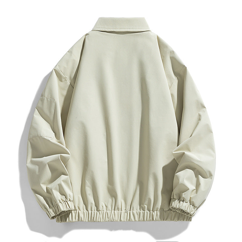 Herren lässige Übergangsjacke mit funktionalem Design Echoarchiv