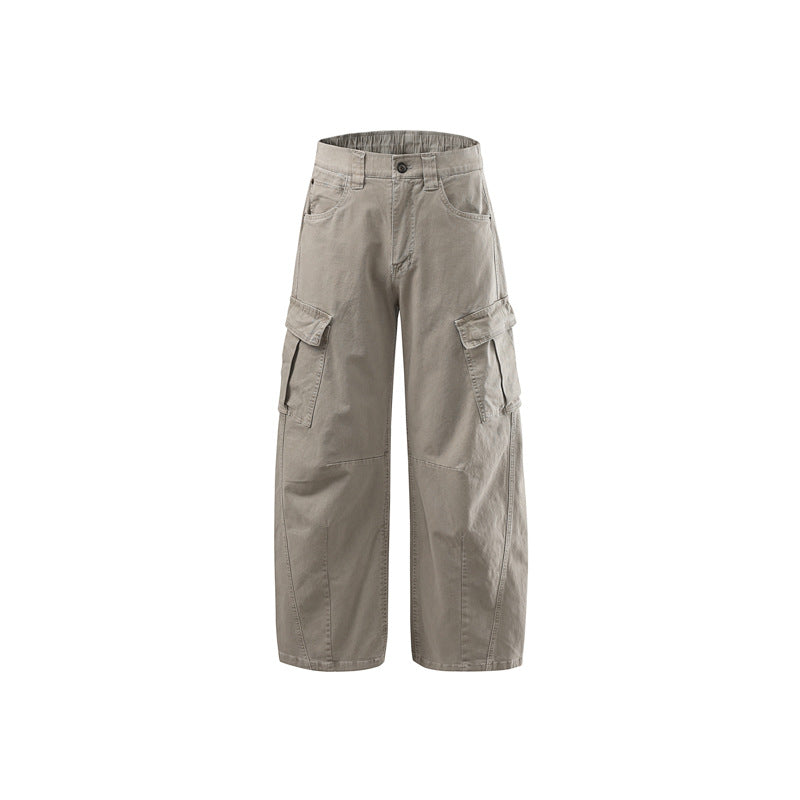 Damen Weite Baumwoll‑Cargo‑Culotte mit Multifachtaschen Echo Archiv