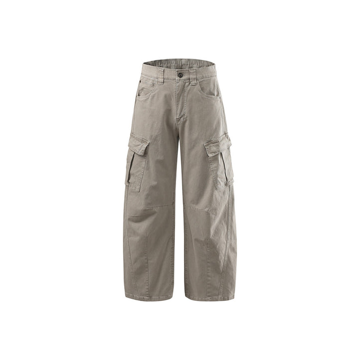 Damen Weite Baumwoll‑Cargo‑Culotte mit Multifachtaschen Echo Archiv