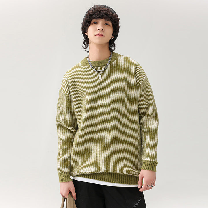 Herren Grobstrickpullover Echoarchiv