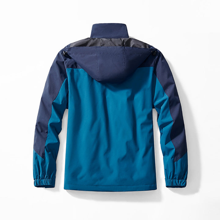 Herren Drei-in-eins Outdoor-Softshelljacke mit abnehmbarer Fleece-Innenjacke und Kapuze Echoarchiv