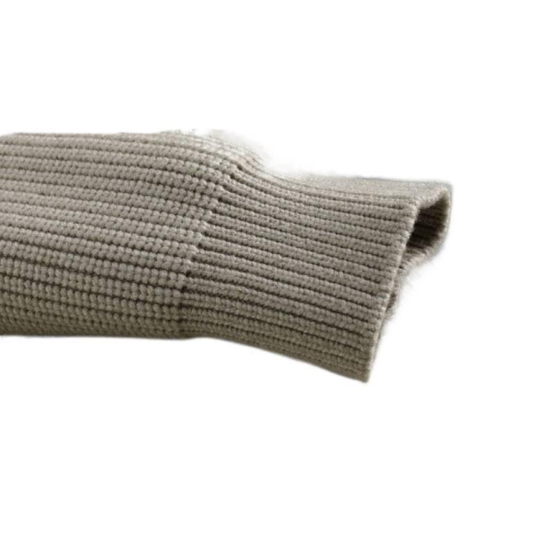 Damen entspannte Strickjacke mit innovativem Schnitt und praktischen Taschen Echoarchiv