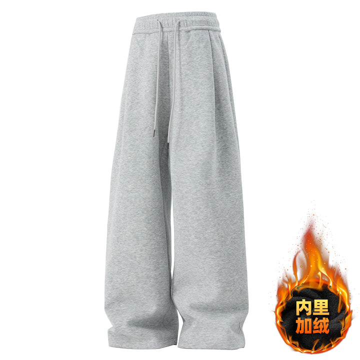 Unisex Weite Lounge‑Hose mit hohem Elastikbund, Kordelzug und extra weitem Palazzoschnitt Echo Archiv