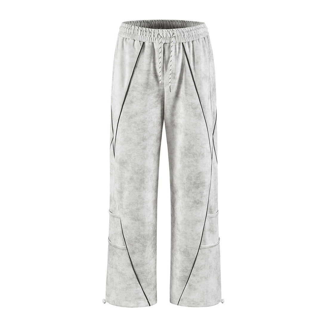 Herren Oversize-Halbzip-Sweatshirt mit Kängurutasche, kontrastpaspel und Ballonärmeln Echo Archiv