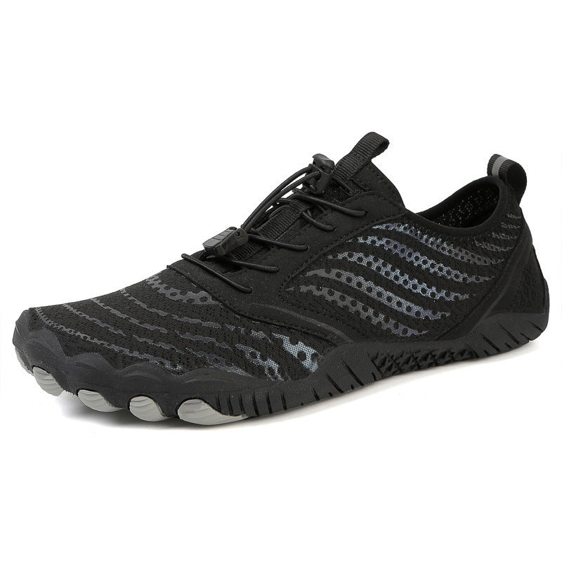 Unisex Flexibler Barfuß‑Wasserschuh mit Schnellverschluss und rutschfester Gummisohle Echoarchiv