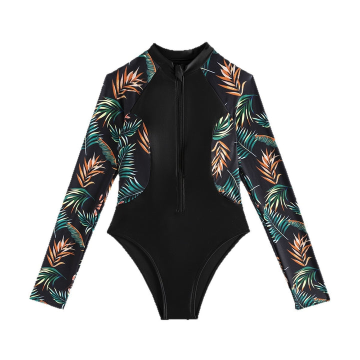 Damen Langärmliger Neopren-Schwimmanzug Echo Archiv