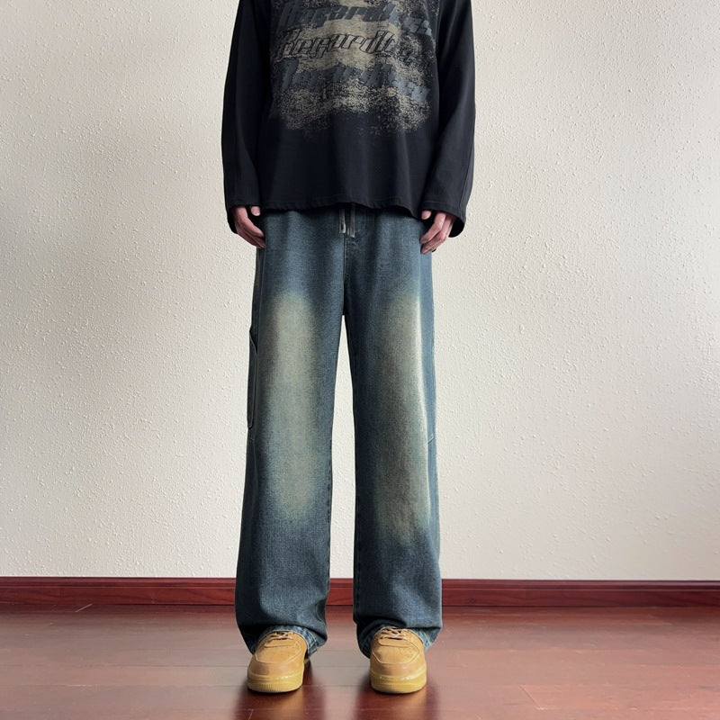 Herren Lässige und weite Jeans Echo Archiv