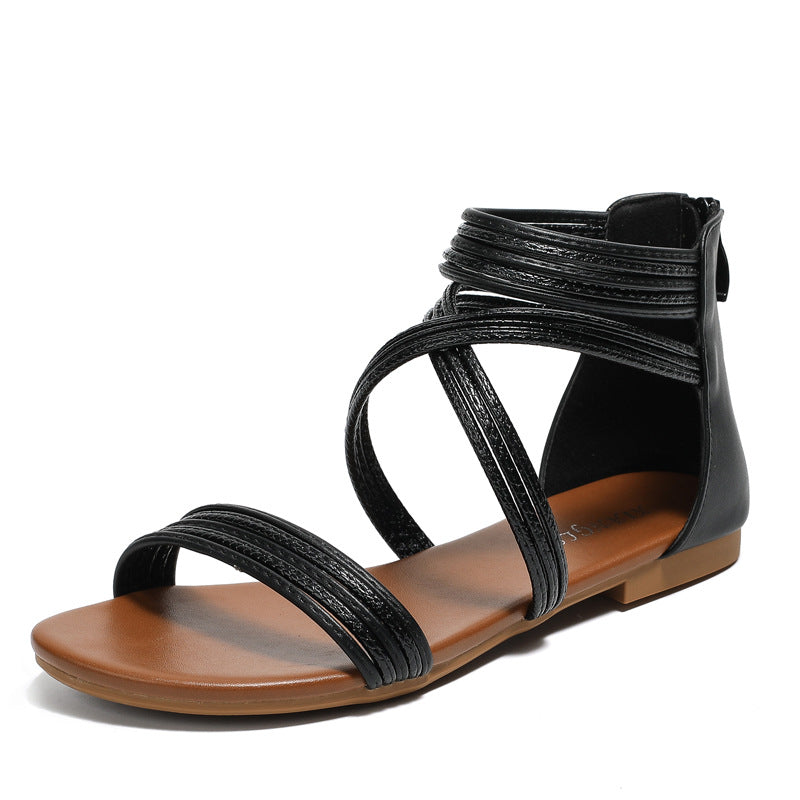 Damen elegante Sommer Sandalen Echoarchiv