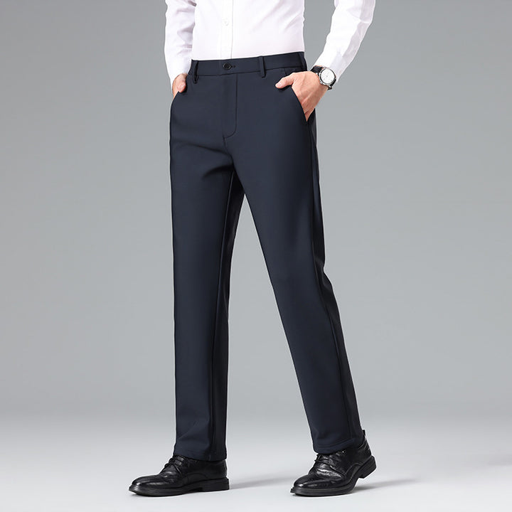 Herren elegante und atmungsaktive Anzughose Echoarchiv