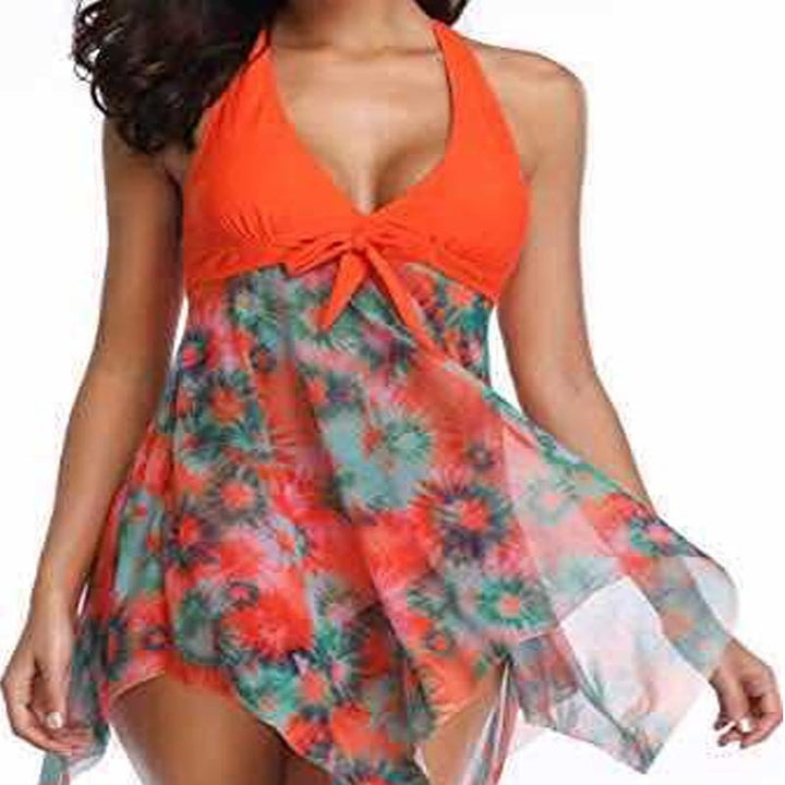 Damen Strandkleid mit floralem Design Echo Archiv