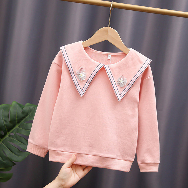 Damen Sweatshirt mit auffälligem Kragen Echo Archiv