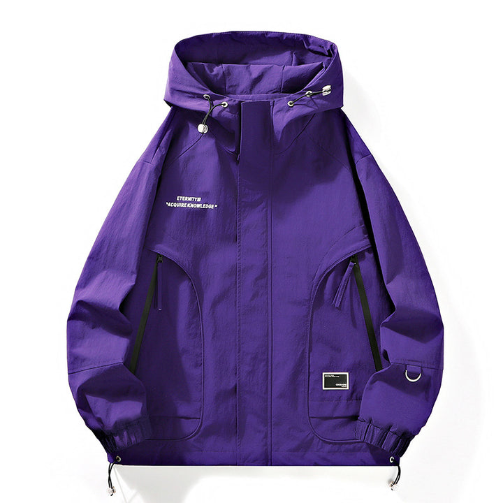 Herren winddichte und atmungsaktive Outdoor-Jacke Echoarchiv