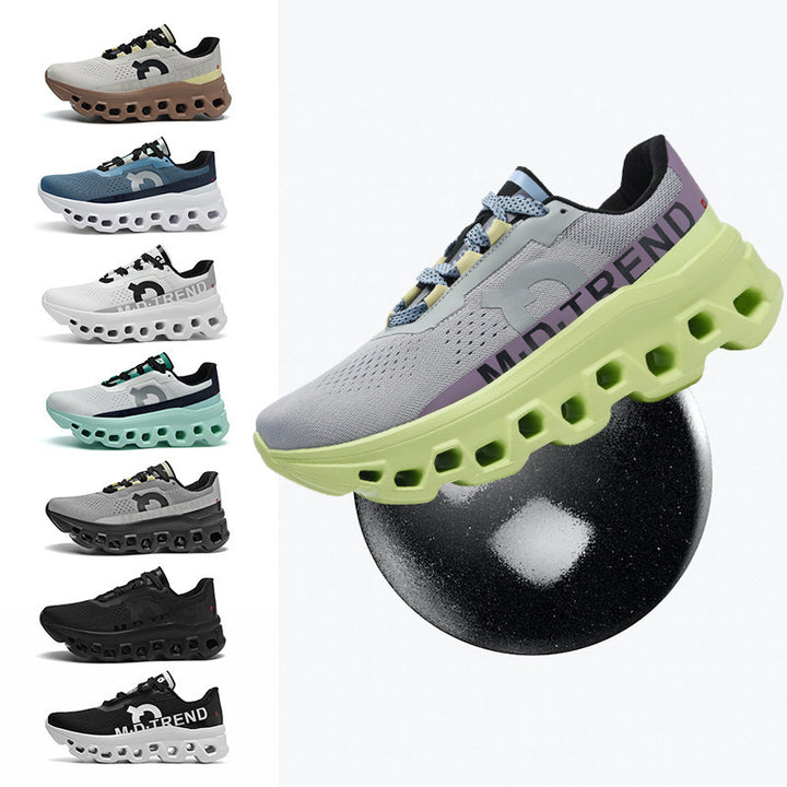 Unisex Atmungsaktive Plateausneaker mit wabenstrukturierter Dämpfung Echoarchiv