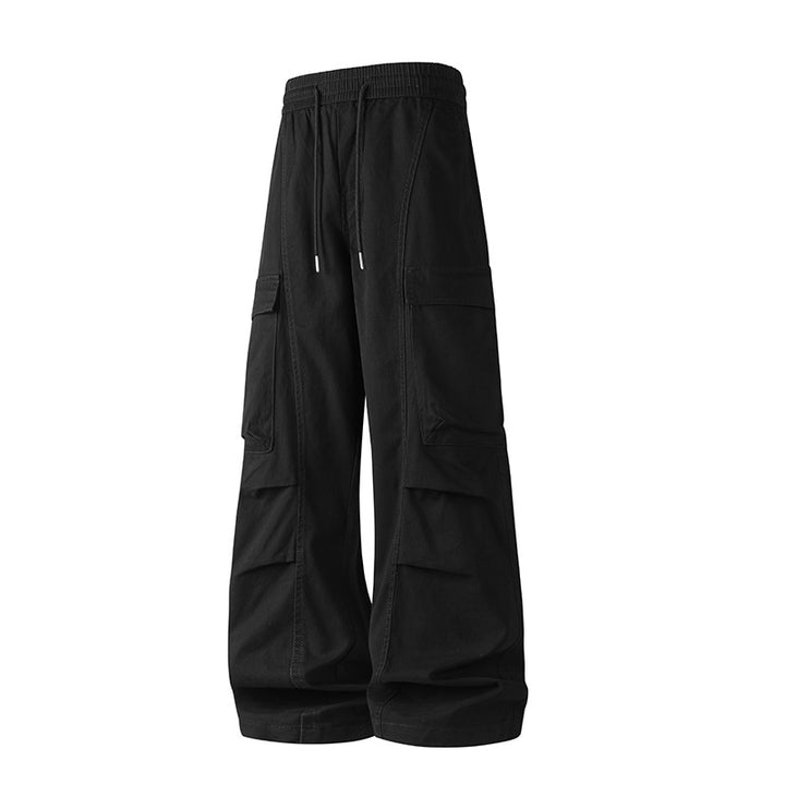 Herren Baggy-Cargo-Hose mit tiefem Schritt, Oversized-Silhouette und aufgesetzten Utility-Taschen Echo Archiv