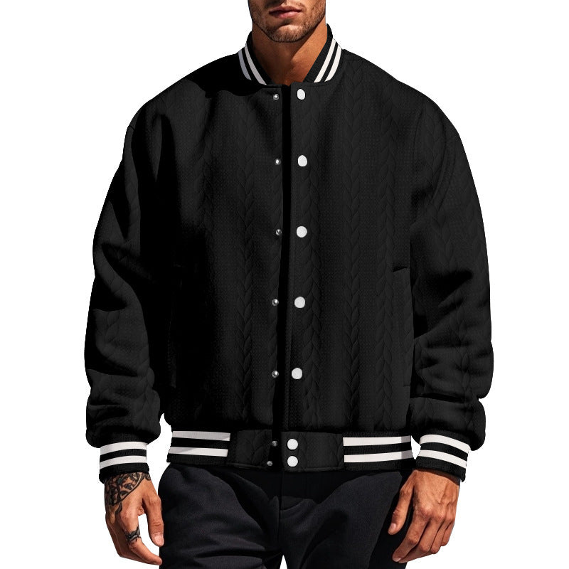 Herren lässige Strickjacke im sportlichen Stil Echoarchiv