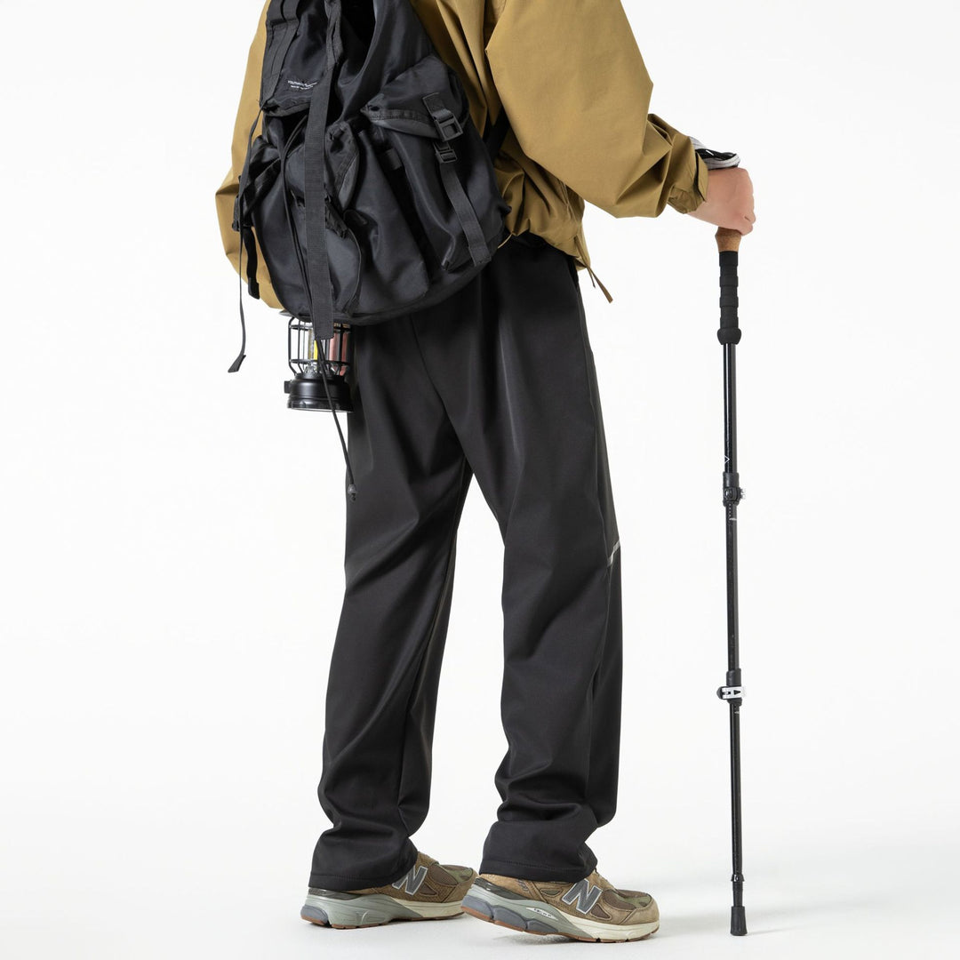 Herren Atmungsaktive Softshell-Cargo-Hose mit Tunnelzugbund, Zipper-Seitentasche und geradem Schnitt Echo Archiv