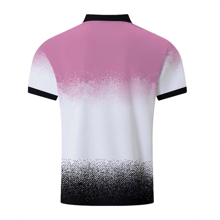 Herren Poloshirt mit geschmackvollem Farbverlauf Echoarchiv