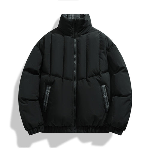 Herren isolierte Steppjacke mit hohen Kragen und praktischen Taschen Echoarchiv
